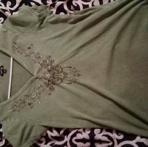 Shirt with butterflies